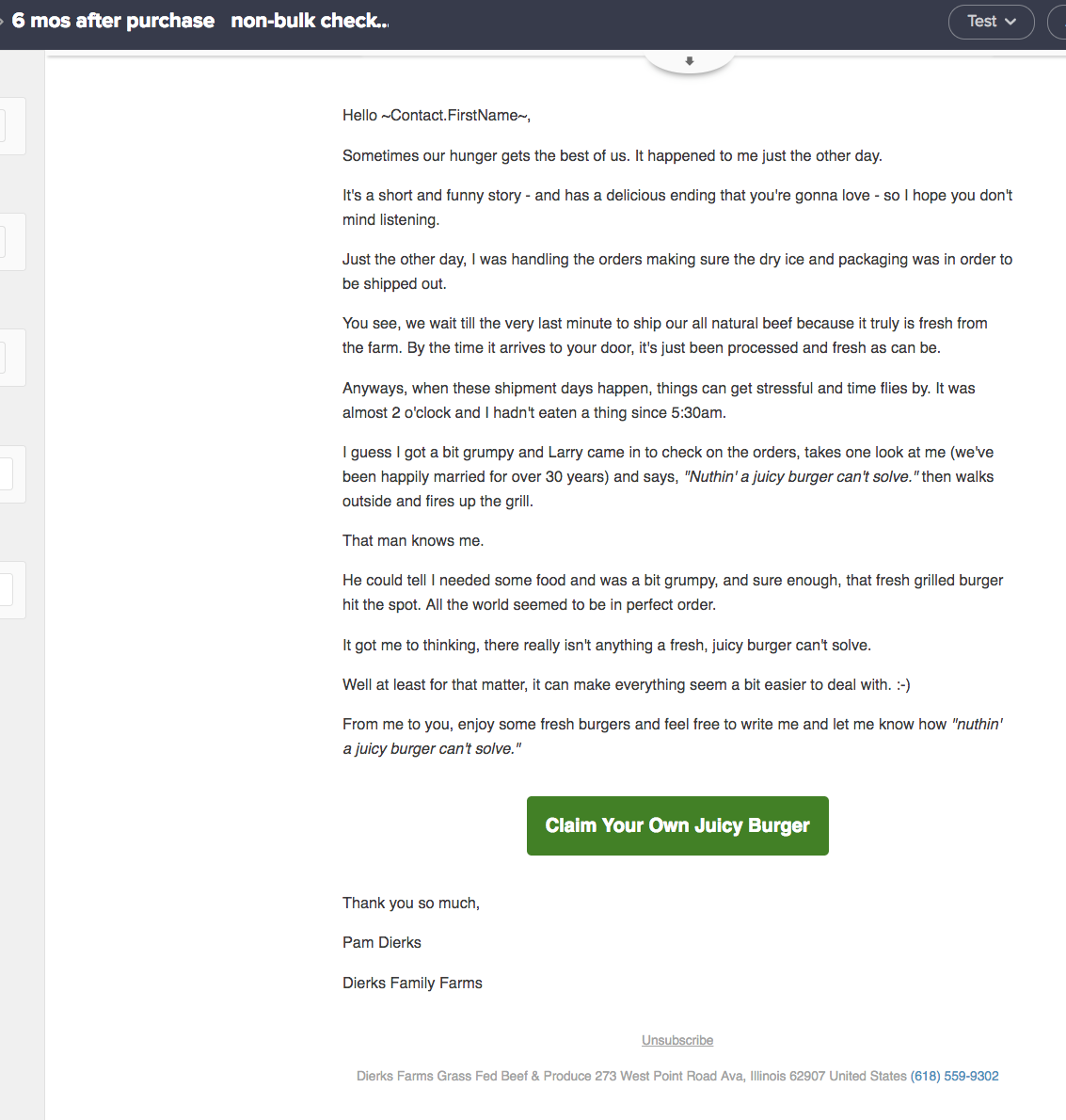 Small Business of the Year, Dierks Farms managed by Daniel Bussius Consulting