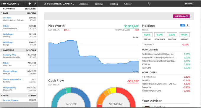 tools the pros use-personal-capital