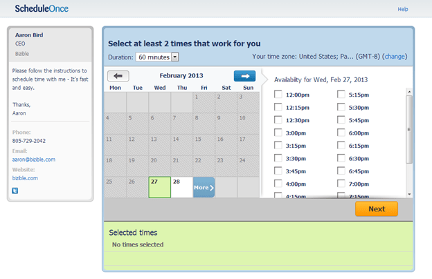 tools the pros use-schedule-once