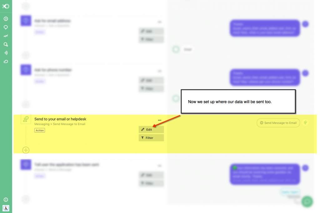 How to Create A Facebook Bot Integrated With Infusionsoft_Chatbot send data