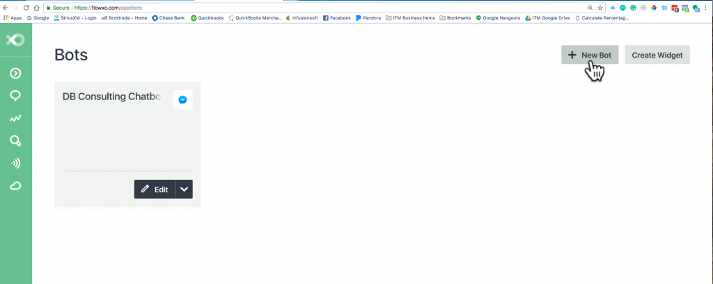 How to Create A Facebook Bot Integrated With Infusionsoft_Create A Bot
