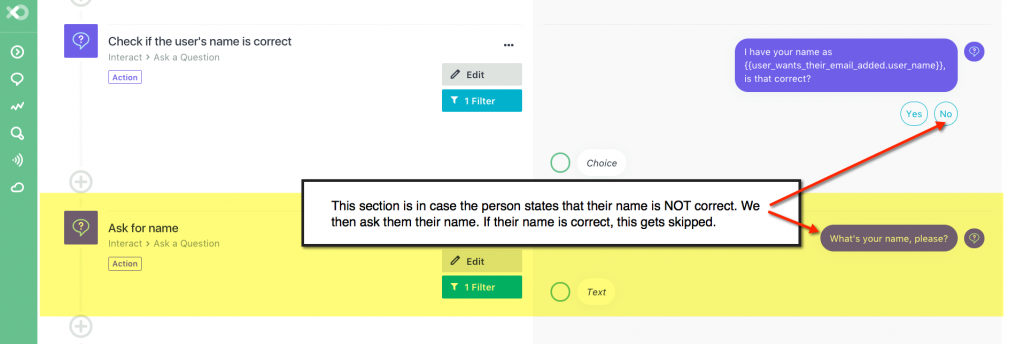 How to Create A Facebook Bot Integrated With Infusionsoft_If Name is not correct
