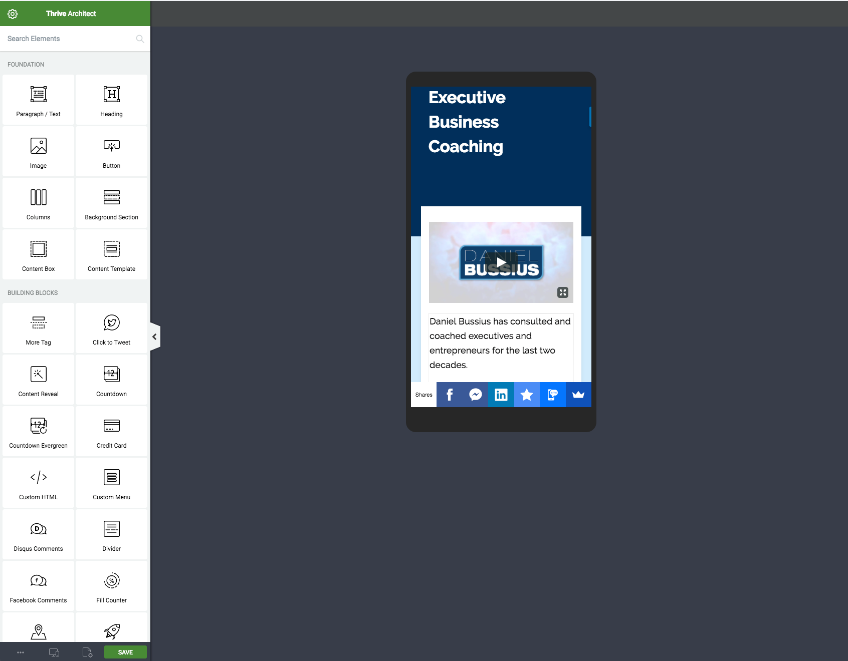 The Ultimate ThriveThemes Review - Daniel Bussius