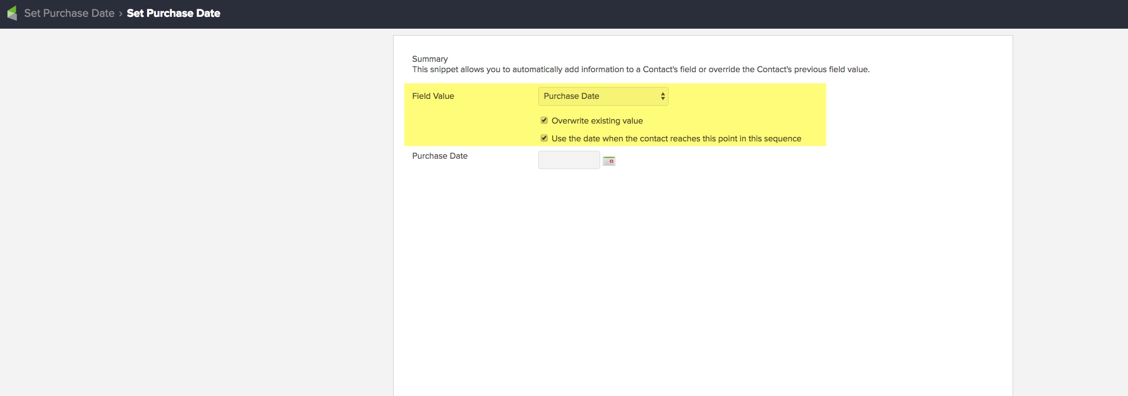 Create Expiring Sales Incentives Using Infusionsoft