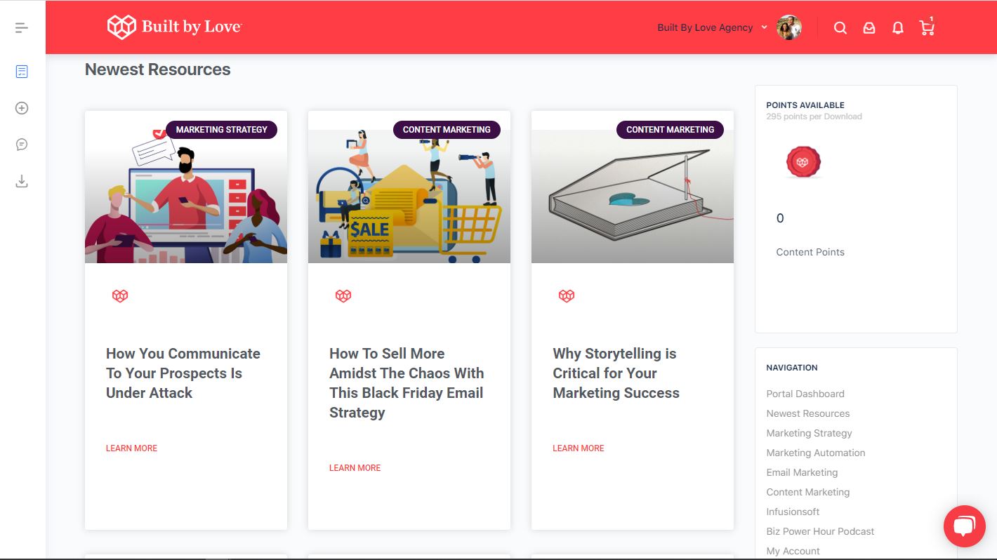 Built By Love Portal tools the pros use
