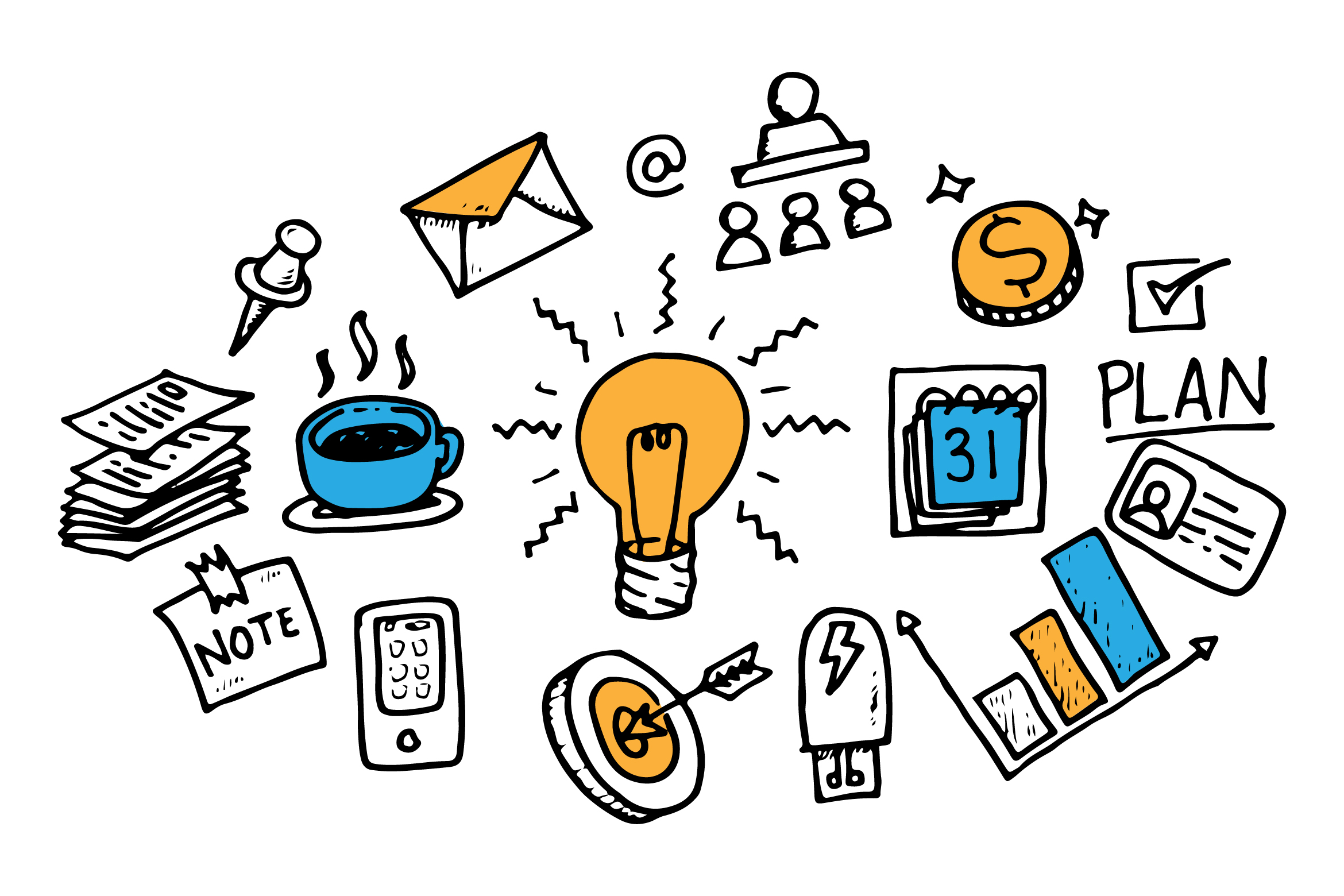 Marketing Doodles 7 tips for marketing success