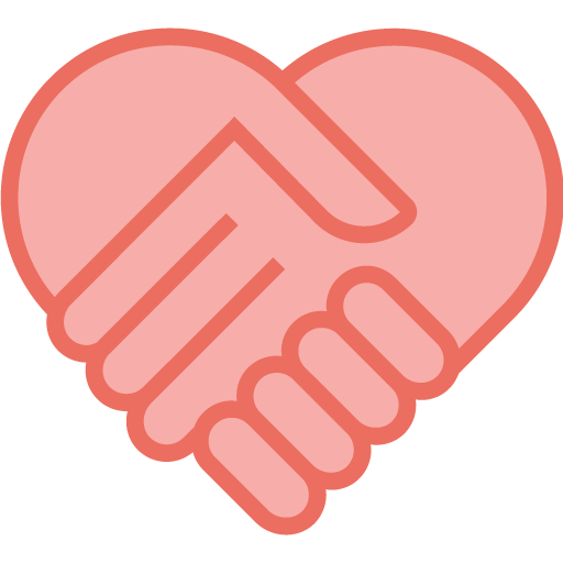 shake-hand-heart image of hands symbolizing black Friday marketing strategy 2021