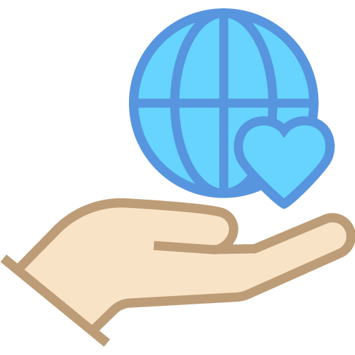 world-heart-hand image o globe symbolizing unity and black fridayy marketing strategy 2021